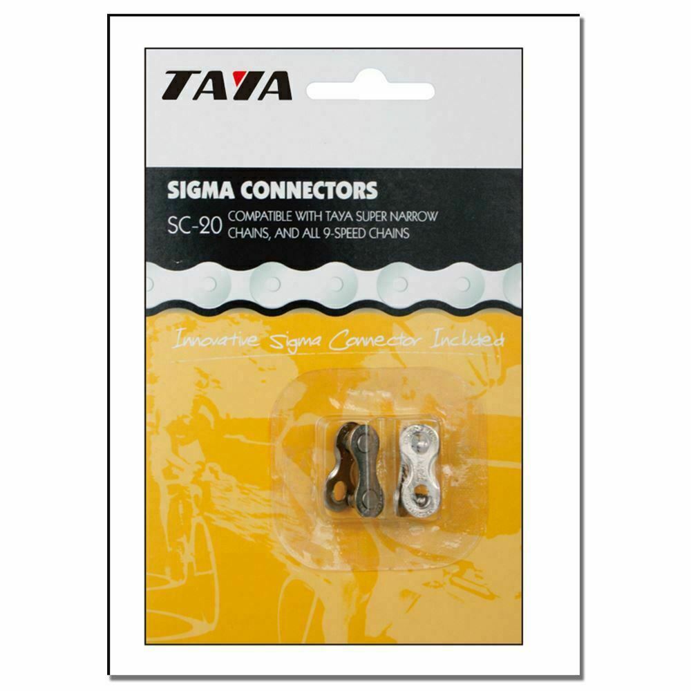 Taya SC-20 Sigma Bicycle Chain Pin Connectors 9 speed Missing Links 1/2"" x 5/64""