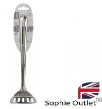 POTATO MASHER STAINLESS STEEL Rice Handheld Heavy Duty Vegetable Puree 831058 UK