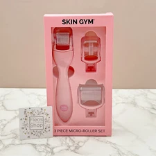 Skin Gym 3 piece Needling Micro-roller Set  -  Sealed &  Authentic