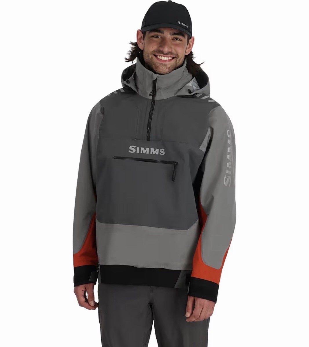 Simms Men's Splash Cast Jacket Steel XXL | eBay