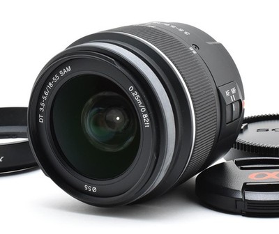 [ Top MINT ] Sony SAL1855 DT f/3.5-5.6 18-55mm A-Mount Telephoto Zoom Lens JAPAN