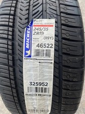 One New 24535r19 Michelin Pilot Sport As 4zp 832 89 Y New Tire