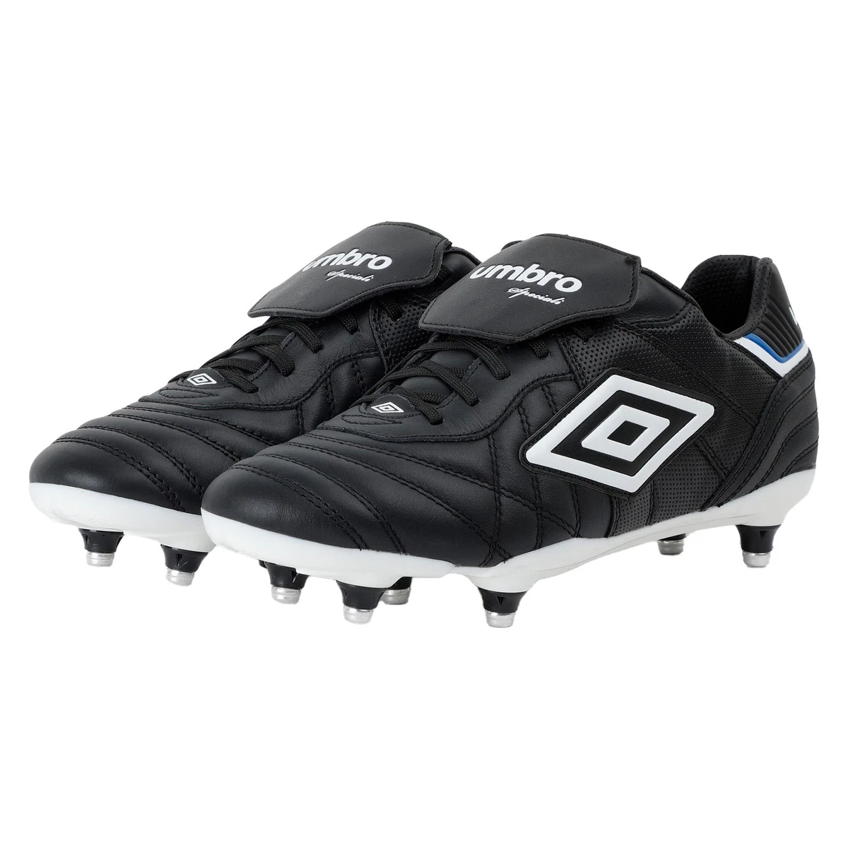 Chaussures De Football (crampons) Umbro Speciali League - Taille US 7 (UK 6) - Cuir Noir - Neuf Avec Boîte