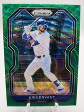 2021 Prizm Baseball #3 Kris Bryant Green Wave Prizm
