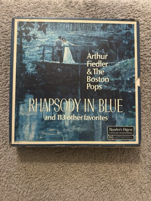 Arthur Fiedler -The Boston Pops ''Rhapsody in Blue'' 10 LP Reader's Digest Box Set