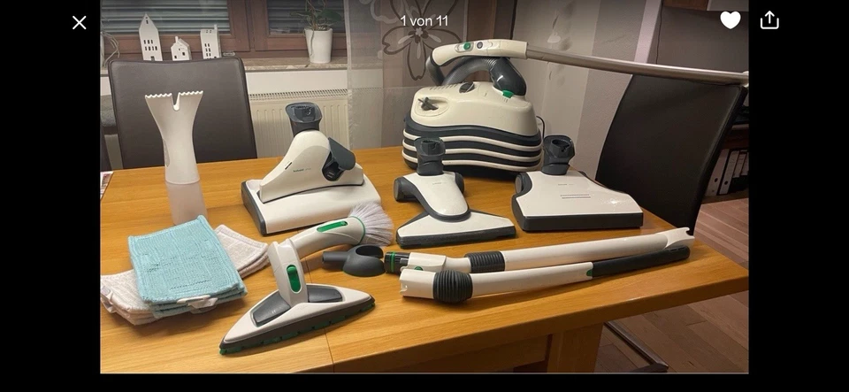 Vorwerk Kobold VT300 Bodenstaubsauger mit Hartbodenreiniger SP530 - Bild 2 von 4