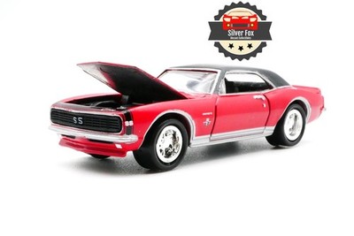 1967 CHEVROLET CAMARO RS/SS RED MUSCLE 1/64 SCALE DIECAST