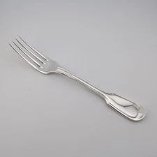 Christofle Chinon Silverplate Dinner Fork - 8 1/8" - No Monogram