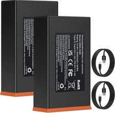 5000Mah 2-Pack battery replacement Compatible for Moultrie Edge and other models
