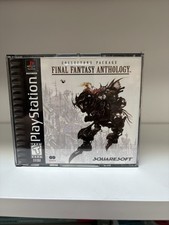 Final Fantasy Anthology PS1 PlayStation Complete CIB FFV FFVI Soundtrack Disc