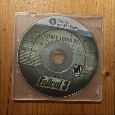 Fallout 3 (PC) Bethesda Games for Windows DVD Disc UNTESTED