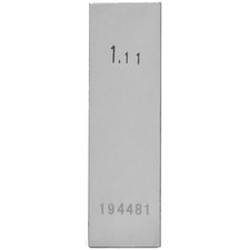 STEINLE Parallelendmaß 1,11 mm Toleranz 1 Endmaß Endmass Parallelendmaße Stahl