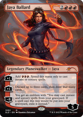 Jaya Ballard (Secret Lair) FOIL Promo NM Planeswalker Mythic Rare