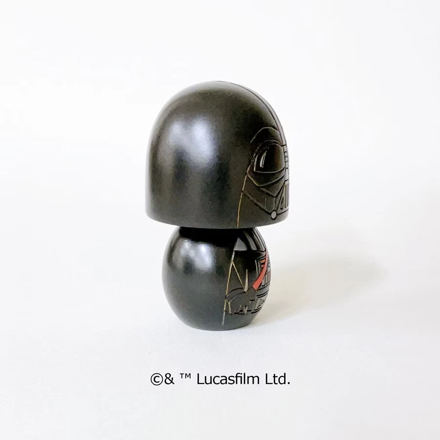USABURO KOKESHI Star Wars Darth Vader Doll 10cm Japan Traditional Crafts New - Image 4 of 4