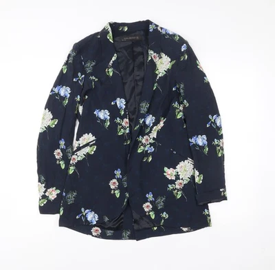 Womens UK Size 8 Zara Woman Multicoloured Blazer - Image 1 of 4