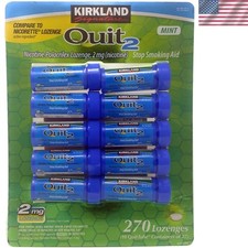 270 Lozenges of Signature Quit2 Mint 2mg - Your Companion for Quitting Smoking