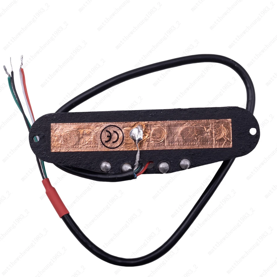 Alnico V Single Coil Stacked pickup for ST/ Stratocaster noiseless style Guitar - Image 4 of 4