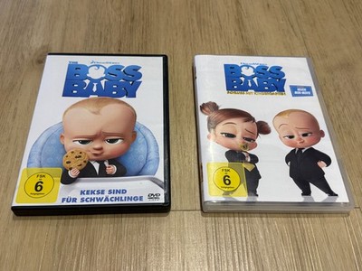 The Boss Baby Teil 1 + 2 (Schluss mit Kindergarten), guter Zustand, Dreamworks