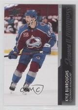 2021-22 Upper Deck Series 1 Young Guns French Kyle Burroughs #206 e9p