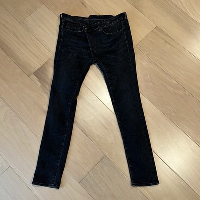 R13 Cross Over Skinny Denim Black Jean Women s 29 Please Read