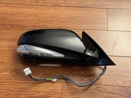 OEM 2009-2011 Lexus GS450h Right Passenger Side View Mirror Black Auto Dim