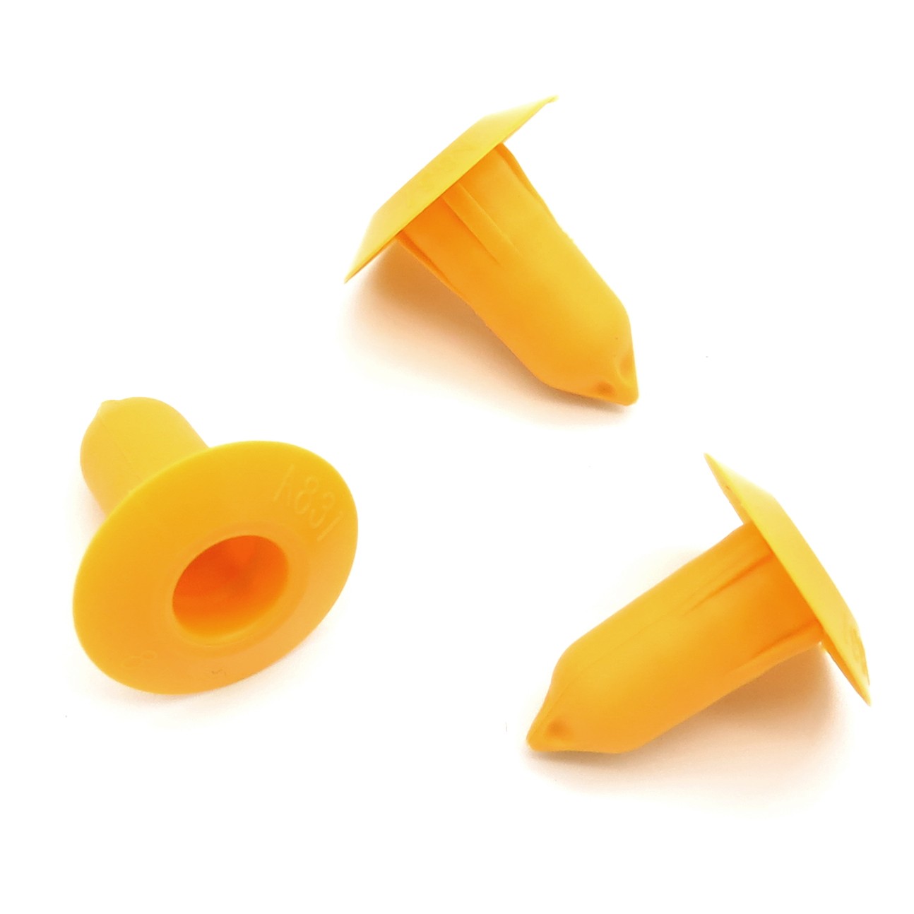 10x VVO® Boot Carpet and Interior Lining Clips for some Fiat 500