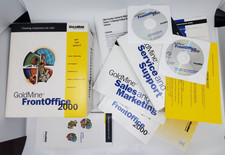 Vintage Boxed PC Software - GoldMine Front Office 2000