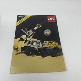 Vintage 1982 LEGO Space: Mobile Rocket Transport (6950) NEAR COMPLETE Manual