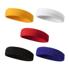 Sports Headband Yoga Gym Sweatband Women Men Hair Bands Head Sweat Band