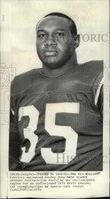 1972 Press Photo The New England Patriots announced Monday they traded Jim Nance