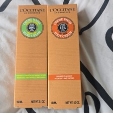 L’occitane hand & foot cream duo with shea butter 150ml boxed