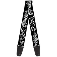 Guitar Strap - Lucky Black/White (Us Import) ACC NEU
