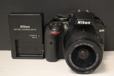 (RI1) Nikon D3400 24.2MP DSLR 18-55mm G VR Lens (with Charger)