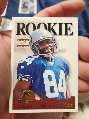 1995 Score Summit Rookie #168 Joey Galloway WR Seattle Seahawks 