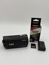 Sony Handycam HDR-CX230 8.9MP Digital Video Camcorder Black HD w/32x Zoom 128GB