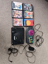 Sega Mega Drive 16-Bit Black + Mega master 2 + 6 Games