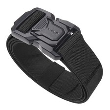 Tactical Belt for Men, Military Rigger 1.5" Nylon Web Work Belt with Quick Re...