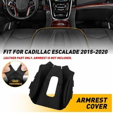 Fits Cadillac Escalade 2015-2020 Center Console Lid Armrest Cover Leather Pad H Fits Cadillac Escalade 2015-2020 Center Console Lid Armrest Cover Leather Pad H