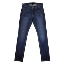 Paige Federal Slim Straight Leg Jeans Dark Wash Blue Size 28 Made in USA