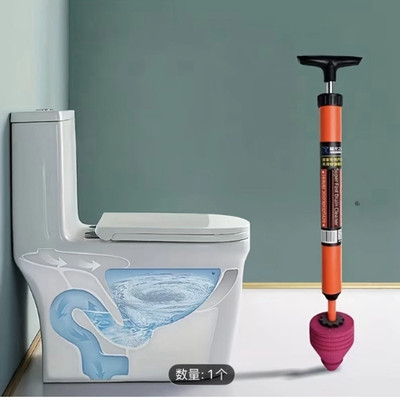 Heavy Duty High Pressure Toilet Unblock Plunger Clog Drain Buster Vacuum Pump US