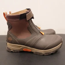 Muck Boot Company Apex Boots Mens Size 11 Brown Waterproof Rain AXMZ-907 Rubber