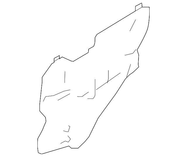 Genuine Nissan Water Shield 82861-4RA0A