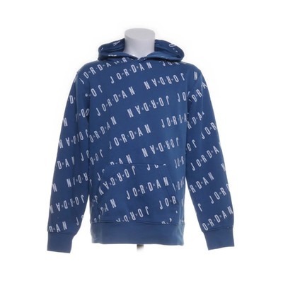 Jordan, Kapuzenpullover, Größe: 147/163, Blau/Weiß, Baumwolle/Polyester #Tgc