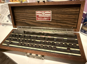 Starrett gage blocks - Grade A