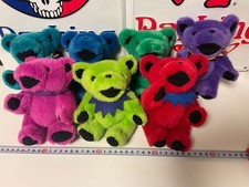 Grateful Dead Bear Psychedelic Pattern Anthem of the Sun  Cosmic Blues 14inch