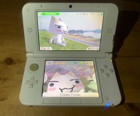 Nintendo 3DS / 3DS LL XL Console Mint/Aqua Region Free Very Good Condition