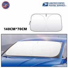 Car Windshield Sunshade Visor UV Board Front Sun Shade Foldable Film For Tacoma