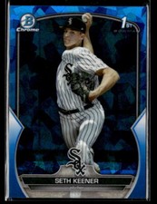 Seth Keener - 2023 Bowman Draft Chrome 1st Sapphire #BDC-94 Chicago White Sox