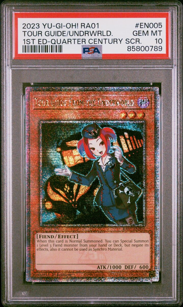 2023 YU-GI-OH! RA01-25TH ANV RARITY COLL TOUR GUIDE FROM THE 2023 YU-GI-OH! RA01-25TH ANV RARITY COLL TOUR GUIDE FROM THE