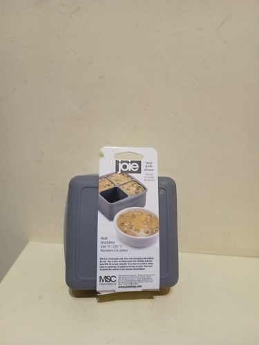 Joie Silicone Portion Tray 237ml - Prep Portion, Seal To Store Peach Or Grey - Picture 6 of 8